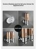 Manual Wall-Mounted Foam Soap & Shower Gel Dispenser for Bathrooms