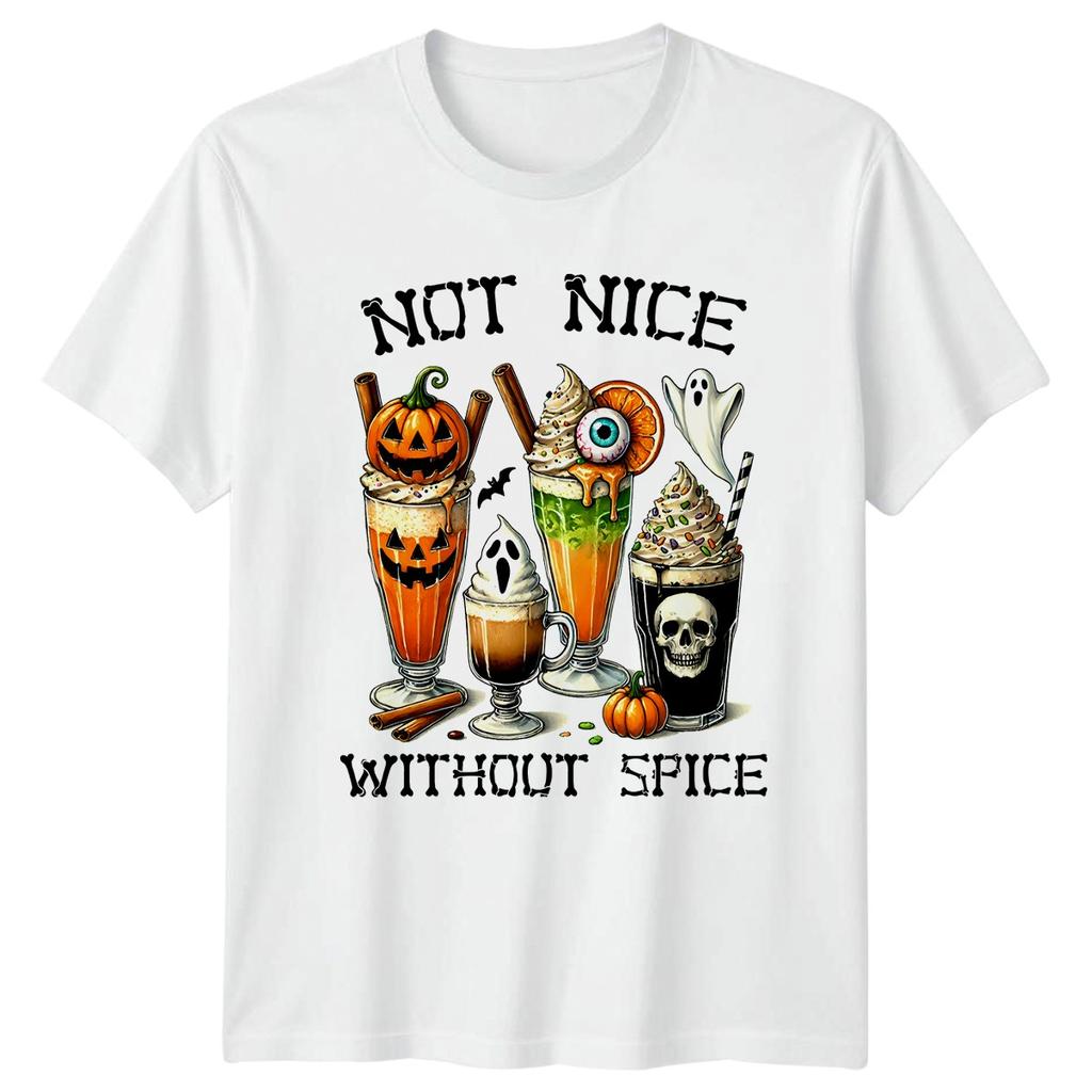 Not Nice Without Spice TShirt Spooky Drinks Halloween Halloween Gift