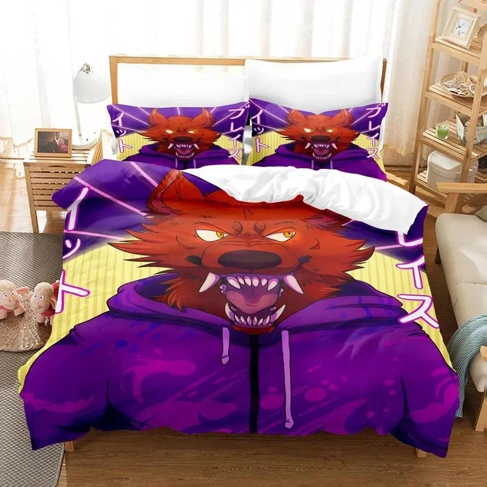 3D Anime Pyrocynical Bedding Set Single Twin Printed Bed Set With Pillowcase Bed Duvet Cover Single Double Queen Super King Size