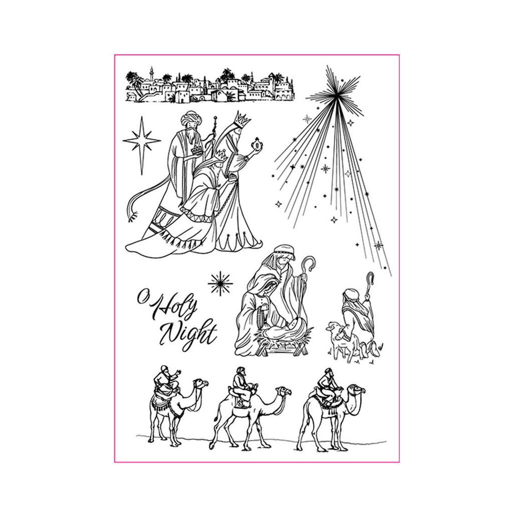 Arabian Camel Silicone Clear Stamps for Card Making Scrapbooking Embossing DIY Craft Album Rubber Seal Stamps Decor