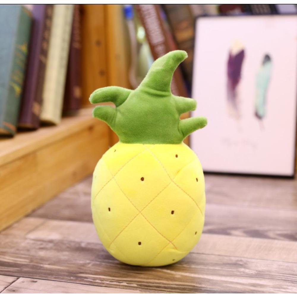 8-Inch Fruit Doll Apple Banana Pineapple Orange Plush Toy Simulation Doll Wedding Throwing Activity Doll