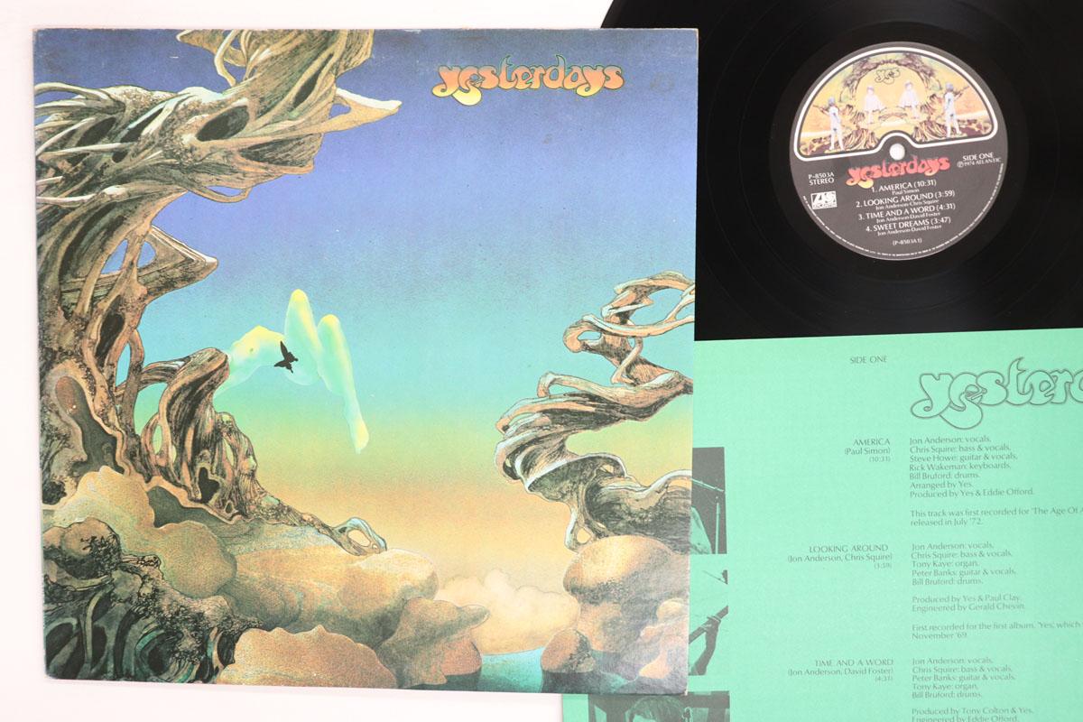 Виниловая пластинка YES Yesterdays P8503A ATLANTIC 1981 Япония Рок Б/у