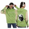 Anime Tokyo Ghoul Unisex Color Block Patchwork Fleece Hoodie (Autumn/Winter).