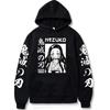 Rengoku Kyoujurou Hoodie Sweatshirt Cosplay Costume Sweater Pullover Hooded Men Anime Black Pullover