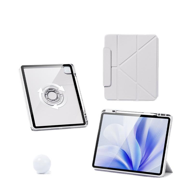 360 Degree Rotating IPad Air 6 7 Case With Pen Slot Stand TPU Cover 10.9 Inch Tablet Anti-Shock Magnetic Sleep Function