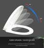 One-Button Quick-Release Soft-Close Thickened U-Shaped Toilet Seat