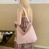 Spring large-capacity niche design casual simple lazy fashion tote bag commuting personality foreign style shoulder bag
