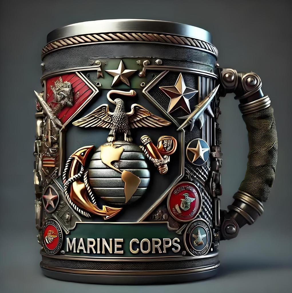 Hrnek s motorem z přeshraničního obchodu: V8/V6 Pryskyřičný 3D Design