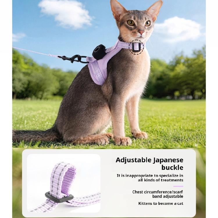 Cats Harness Vest with Tracking Device Holder Training Harnesses Strong Vest for Large Dogs