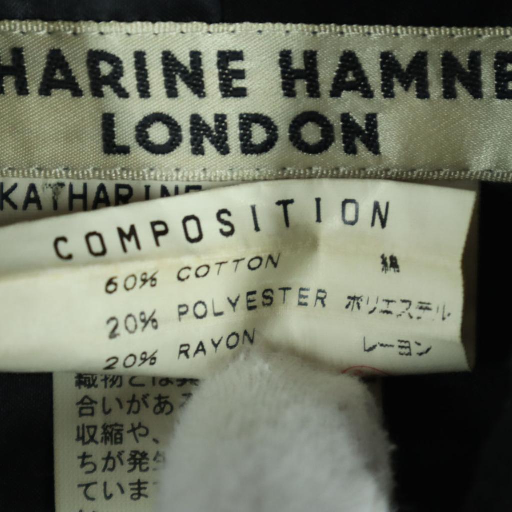 Beauty products KATHARINE HAMNETT LONDON made in Japan Long sleeve Long length pea coat Men's Used