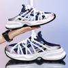 New Designer Half Sneakers Men Fashion Platform Mens Shoes 2025 Breathable Chunky Sneakers Men Summer Streetwear Shoes Sports