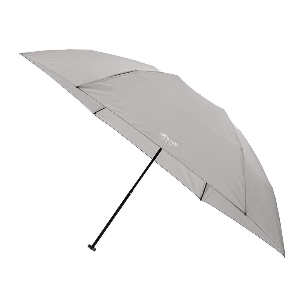 Moonbat Rain Folding Ultra Barbrella Light Gray [Mackintosh Philosophy] Umbrella, Umbrella, Lightweight, Plain, 55cm, 21-431-11073-02,