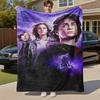 1pc Harry Potter,Hogwarts,Magic Outdoor Flannel Throw Blanket All Season Soft Warmth,Home Decor 1031213