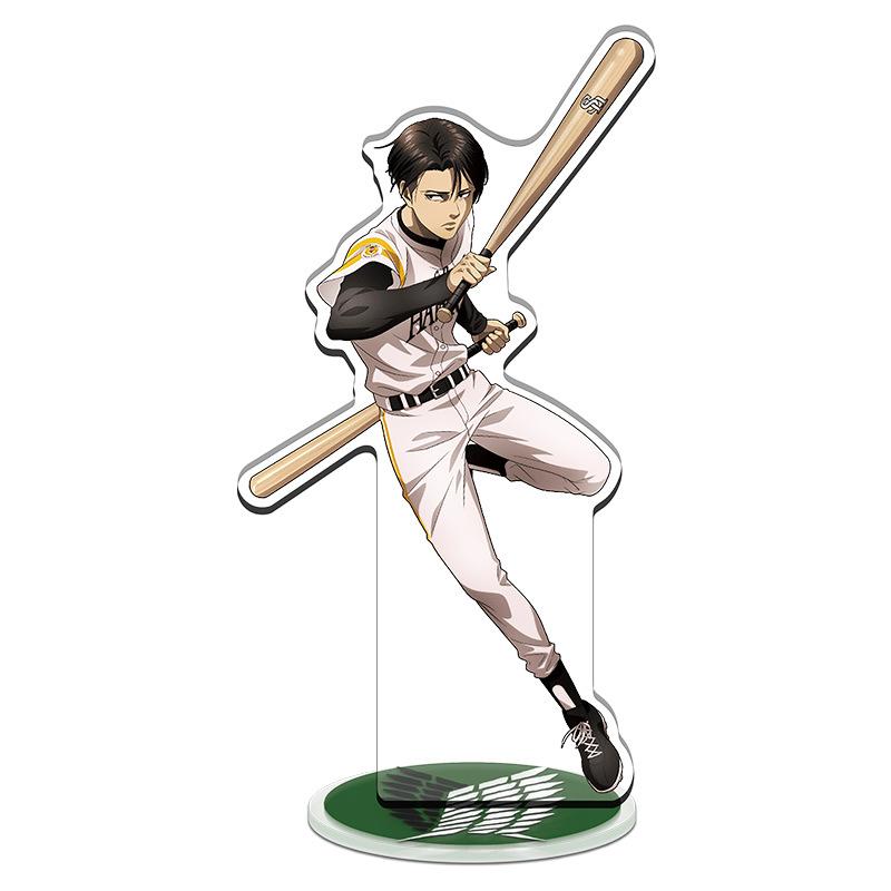 Attack On Titan Anime Acrylic Figure Stand Eren Rivaille Mikasa Model Desk Decor Collection Gift Toys