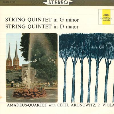 Disco LP AMADEUS QUARTETCECIL ARONOWITZ2.V Quinteto de Cuerda de Mozart en Sol Menor I SLGM1113 DEUTSCHE GRAMMO Japón Clásico Usado