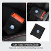 Leather Car Seat Belt Buckle Cover Protective Anti-Scratch Clip For Volkswagen VW Passat Golf 4 5 6 Tiguan Polo Scirocco Jetta zh9