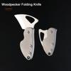 Keychain Pendant Mini Folding Cutter High Hardness Rust-resistant Portable Sharp Cutter Multi-purpose Titanium Alloy