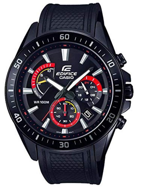 Casio Edifice EDIFICE Chronografové hodinky s vodotěsností 100m Včetně utěrky z mikrovlákna 13x13cm [Sada] EFR-552PB-1AVUDF Pánské & [Dovozový produkt]