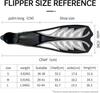 Adult Diving Fins Full Foot Scuba Swim Fins Anti-Slip Durable Snorkeling Gear Beach Training Practical Versatile