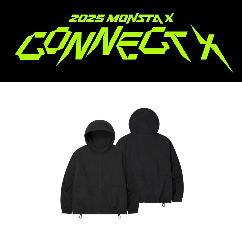 

Предзаказ 2025 MONSTA X CONNECT X Официальный MD Ветровка HYUNGWON