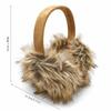Windproof Ear Protectors Foldable Ear Warmers Fashion Plush Ear Muffs  for Women