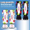 Gingpai 3-11Y Kids Ankle Support Leg Leggings Boxing Shin Guards Mma Muay Thai Kickboxing Legs Protector Training Equipment
