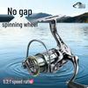Saltwater Resistant Spinning Reel with Slanted Shallow Spool and Long Cast Capability for Sea and General Purpose Fishing.