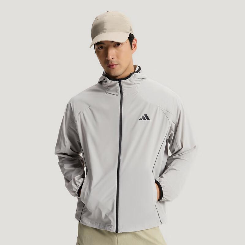 Adidas Men's Woven Hooded Jacket