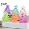 Hand Fidget Sensory Toy Christmas Tree Stress Ball Soft TPR Squeeze for Relief Glow Balls Office In Dark Toy Holiday Gift Adults Kids Relief Toys