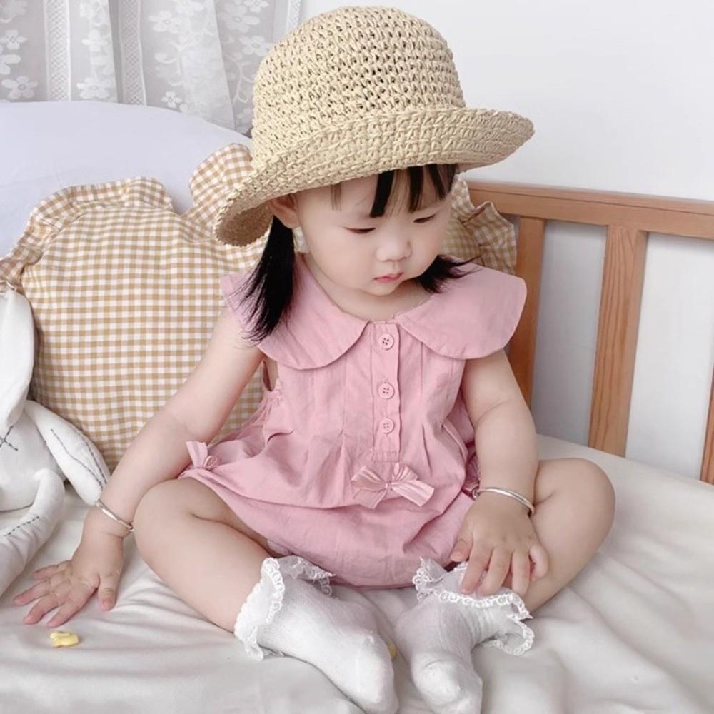 Shorts Climb Bow Baby Jumpsuit Infant Romper Bow Baby Bodysuit Cute Bow Baby Romper  Baby Girl