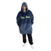 Rick And Morty Coperta a Felpa con Personaggi da Uomo