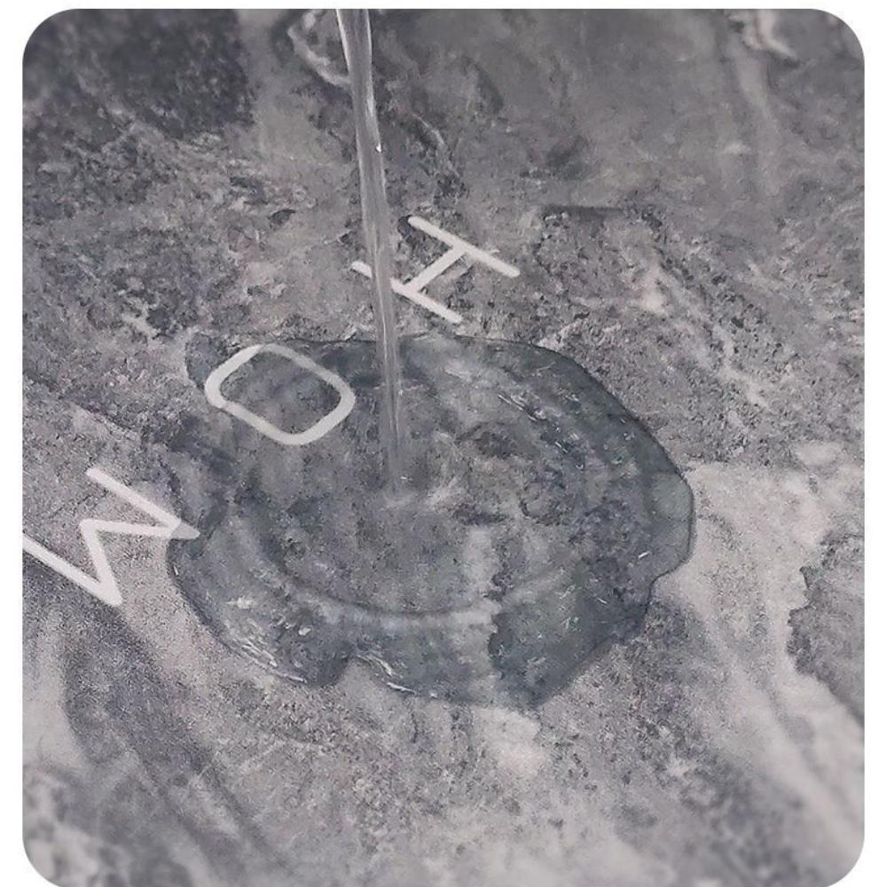 Diatom Printing Bathroom Thickening Mat Bath Non-slip Carpets In Wash Basin Bathtub Side Floor Rug Shower Room Doormat Memory Foam 3D Pad