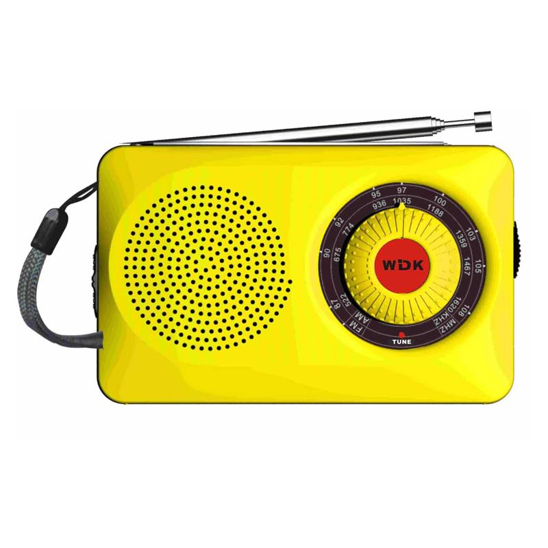 Taschenradios, batteriebetriebenes AM-FM-Radio mit Lautsprecher, tragbares Transistorradio zum Wandern, Camping