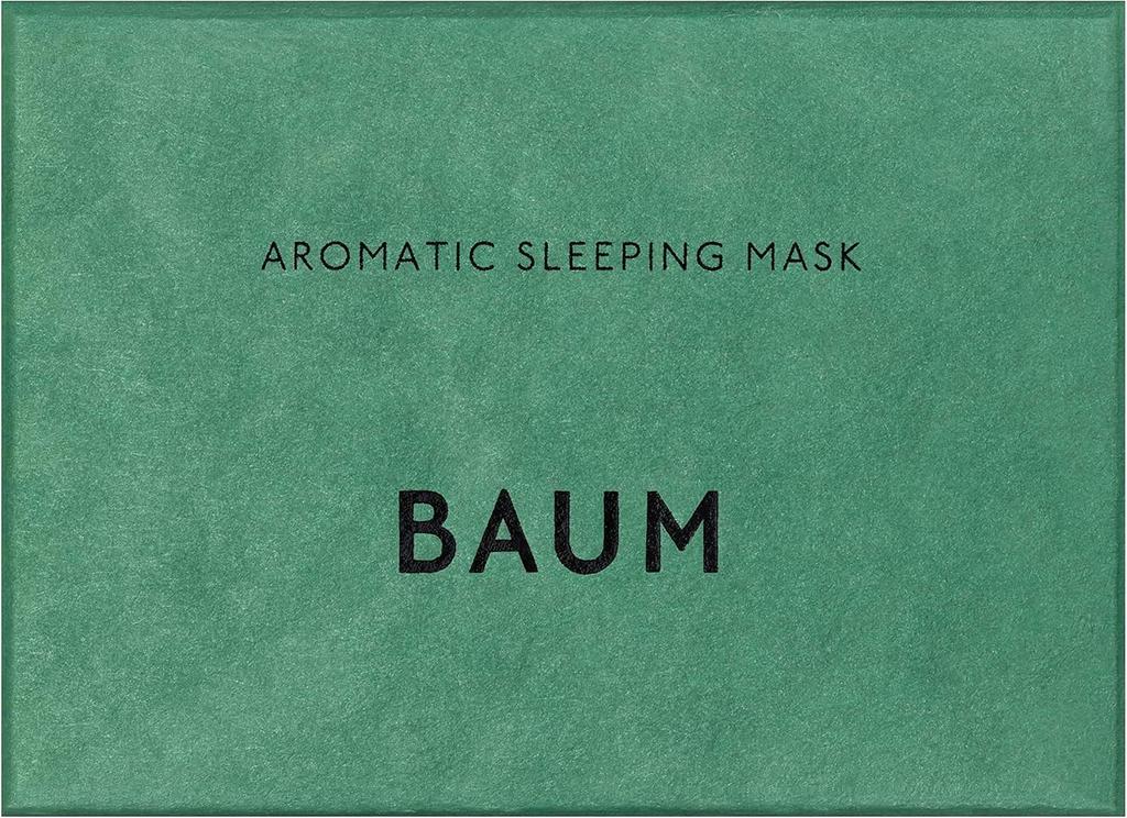 BAUM Aromatic Sleeping Mask Skincare Experience Kit Mask Woody Scent Sleeping Forest Birthday Organic Tree + 2-Day Skincare, Moisturizing,