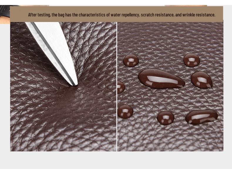 BOLINDAISHU Men's Genuine Leather Cowhide Chest and Messenger Bag