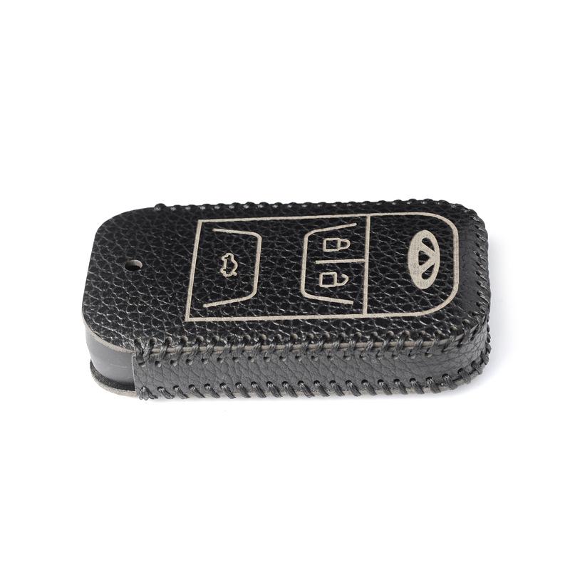 Chery Key Cover for Tiggo 5/8/3, Arrizo 5PLUS, Arrizo GX, and Tiger X7 - Cowhide Buckle for Women