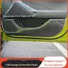 Carbon Fiber Kick Plates for 25 XPeng P7 Models - Protective Anti-Kick Mats & Trim