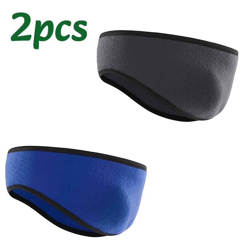 Winter Warme Fleece-Ohrenschützer Unisex Stirnband Weiches Winddichtes Stirnband Verdickte Damen Herren Sport Laufen Radfahren Kälteschutz Abdeckung