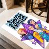 K-pop Demon Hunters Area Rug Suitable for Game Room Decorate room Dormitory Dining Room Anti-slip Rug Office home decor Gift for Festivals