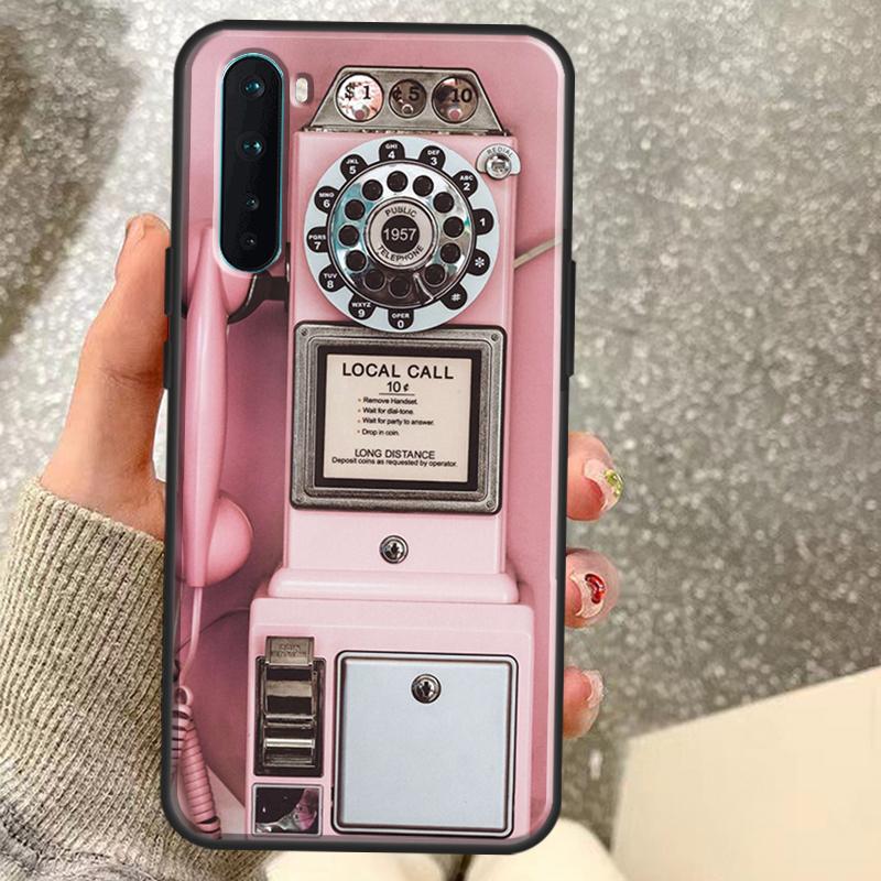 Retro Telephone Rotary Dial Case For OnePlus 15 15R 13 13R 13T 12 12R 11 10 10R 10T 8T Nord CE 5 4 2 3 Lite N20 N30 Coque