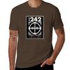Dès Front 242 Pour T-Shirt Custom Shirt Korean Fashion Graphic T Shirts Street Wear Vintage T Shirt Men