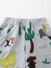 Summer New Fashion: European & American Style Boys' Printed Capri Shorts, Cotton Knit Children's Wear