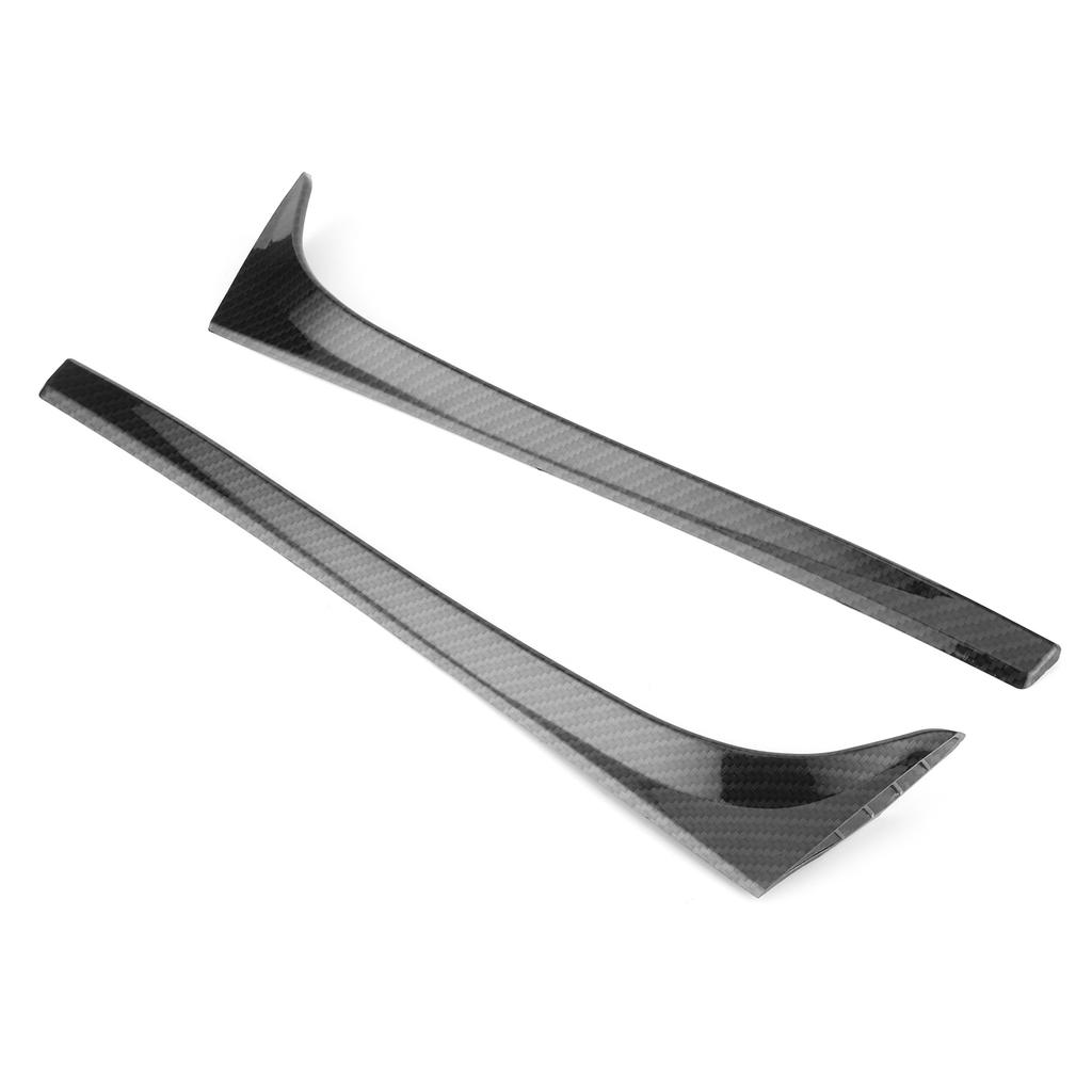 Car Rear Window Spoiler Side Wing Trim Accessories Fit for MK7 MK7.5 2014‑2018Carbon Fiber Style