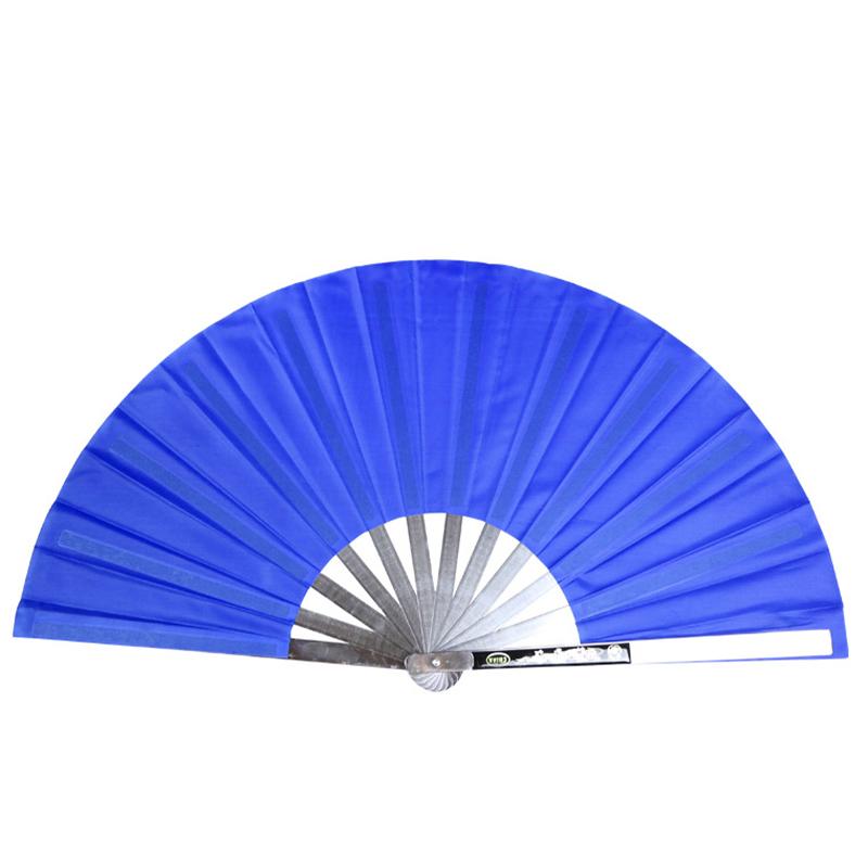 Stainless Steel Folding Tai Chi Martial Arts Fan Chinese Sound Fan Fitness Dance Practice Classic Kung Fu Performance Props