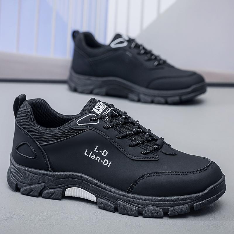 

2024 Мужские кроссовки для походов, кроссовки для осени и зимы, походы в горы, водонепроницаемые, для скалолазания, спортивные, мужские, для активного отдыха 48 чёрный