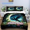 Moon Dragon Duvet Cover Soft Bedding Set For Bedroomdorm Personalized Name Threepiece Set 1 Duvet Cover And 2 Pillowcases Perfect Gift For All Seasons