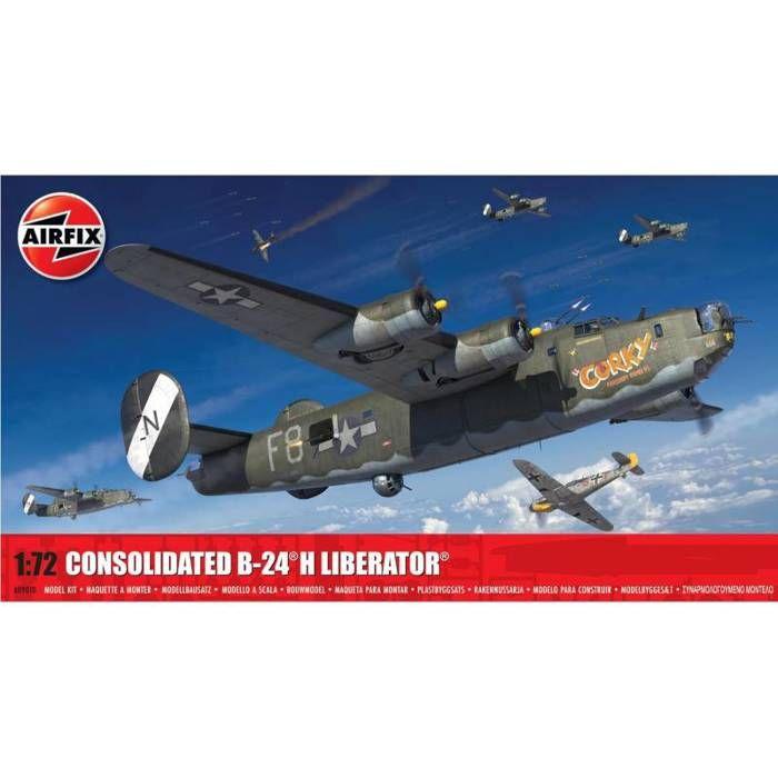Airfix - maquette avion consolidated b-24h liberator |airfix|a09010| 1:72 maquette char promo - ref : 15002