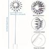 Metal Windmill Creative Courtyard Garden Lawn Decoration Wind Collector Magical Kinetic Energy Metal Windmill Rotator