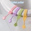 Silicone Flower Toilet Lid Lifter - Cute, Easy-Grip Hygienic Toilet Seat Handle - Durable Sanitary Bathroom Aid for Adults and C