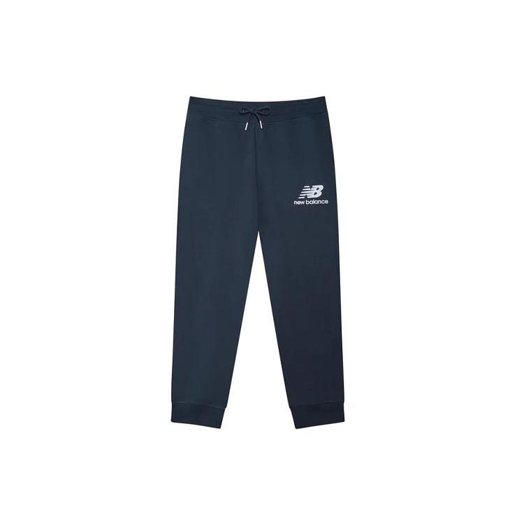New Balance Essentials Stacked Logo Sweatpants Asia Sizing Blue Men s AMP03558-ECL XL